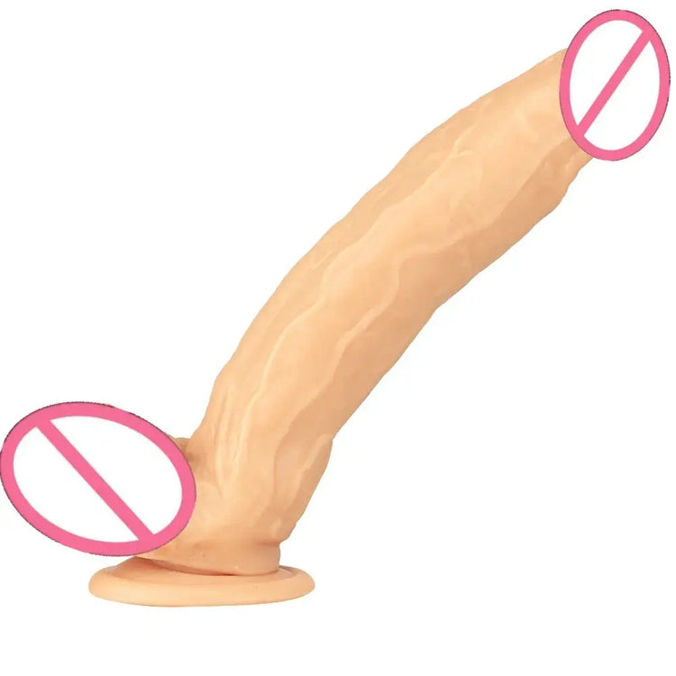 Extra-Large Realistic Dildo – Thick & Long Lifelike Artificial Penis for Women’s Pleasure & Solo Play SHOPEZRA L.L.C.