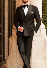 Suits for Men Slim Fit 3 Pieces Male Suit Jacket Vest with Pants Wedding Tuxedo SHOPEZRA L.L.C.