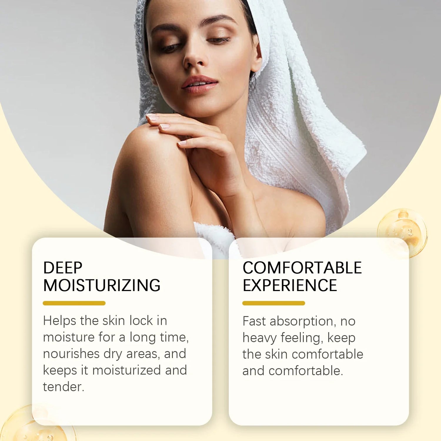 Bee Venom Skin Moisturizer Nourish Dryness Skin Anti Cellulite Firming Brightening Smoothing Body &amp; Face Care Creams Non-Greasy