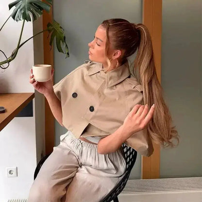 Casual Solid Women&