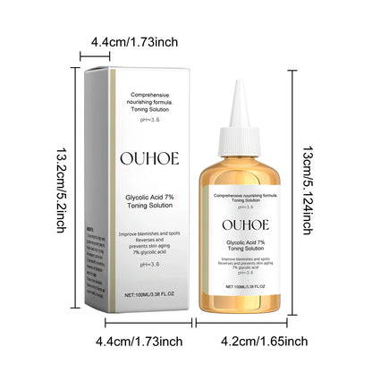 Glycolic Acid 7% Moisturizing Toner Remove Acne Improve Skin Condition Replenish Water Moisturize Skin Tender Skin&amp;Toner Essence