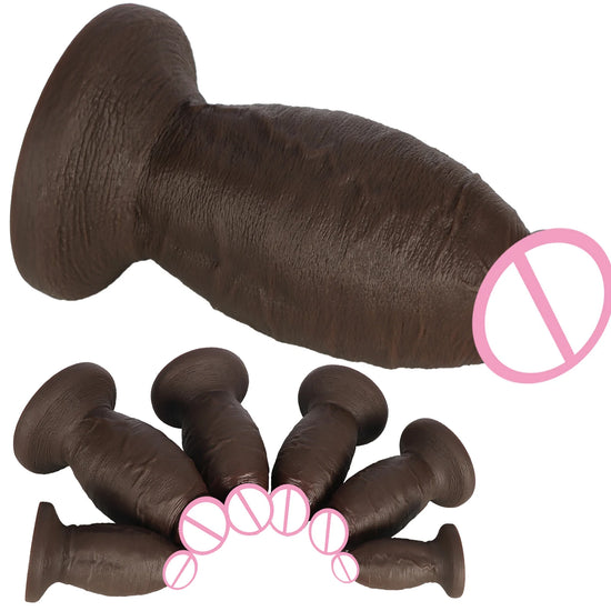 Realistischer Dildo XXL Riesiger Dildo Penis Schwanz Robuster Saugnapf Erwachsenenspielzeug Sexshop Analdilatator Sexspielzeug Für Frauen Schwuler Großer Analplug