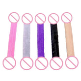 Double Ended Dildo Realistic Jelly Waterproof Flexible Long Toy for Women Lesbian Couples Bedroom Fun SHOPEZRA L.L.C.