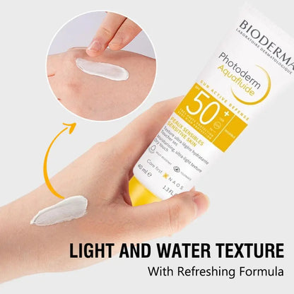 BIODERMA Whitening Sunscreen SPF90+ UV Protection Moisturizing Sunblock For Face Body Thighs Non-Greasy Fast-Absorbing