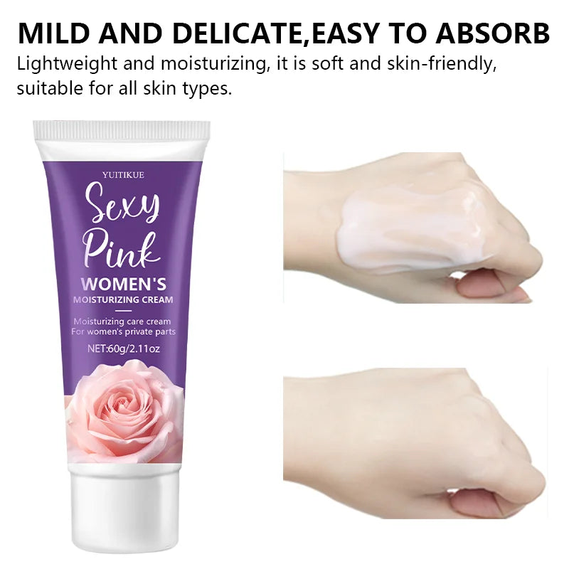 60g Female Intimate Cream - Moisturizing and deodorizing, smooth application, women&
