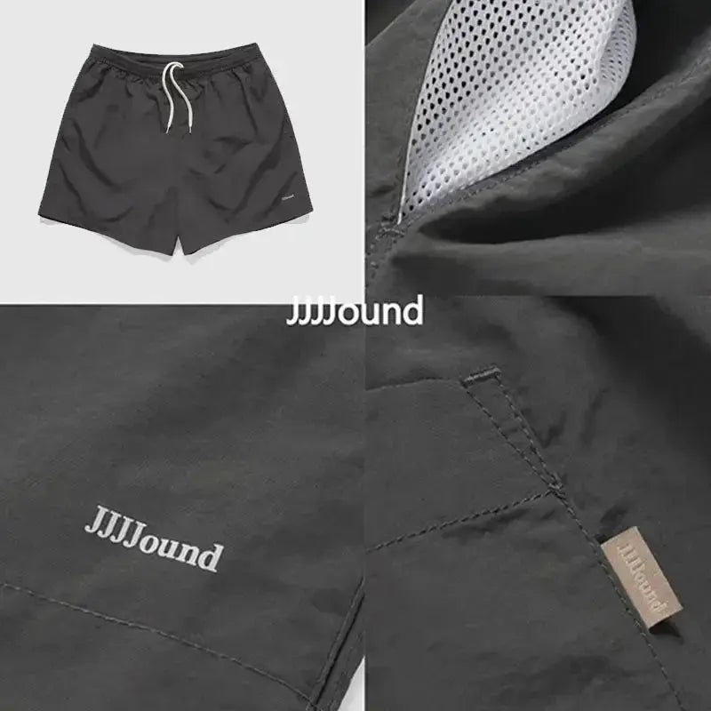 JJJJOUND joint nylon solid color classic quick-drying shorts drawstring loose sports beach pants men and women couple trend SHOPEZRA L.L.C.