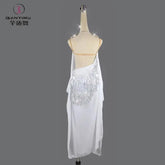 Dress For Dancing Sports Costume Women Latin Practice Dancewear Party Skirt Line Suit Competition Girl Stage Clothes Female Prom SHOPEZRA L.L.C.