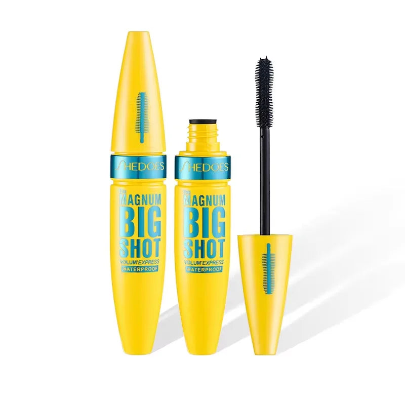 4D Black Mascara - Long-Lasting, Volumizing &amp; Curling for All Skin Types - Perfect Valentine&