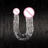 Double Ended Dildo Realistic Jelly Waterproof Flexible Long Toy for Women Lesbian Couples Bedroom Fun SHOPEZRA L.L.C.