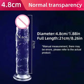 Realistic Dildo Jelly Penis Suction Cup Dildo Realistic Sex Toys For Lesbian Women Female Masturbator Big Dick Fake Dick SHOPEZRA L.L.C.