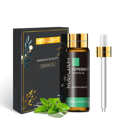10ml Pure Plant Essential Oil For Humidifier Diffusers Mint Lavender Tea Tree Rose Vanilla Sandalwood Jasmine Pure Nature Oil