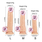 Soft Jelly Dildo Testis Realistic Anal Dildo Penis Suction Cup Male Dick Female Masturbation Fidget Toys Sex Toys for Woman SHOPEZRA L.L.C.