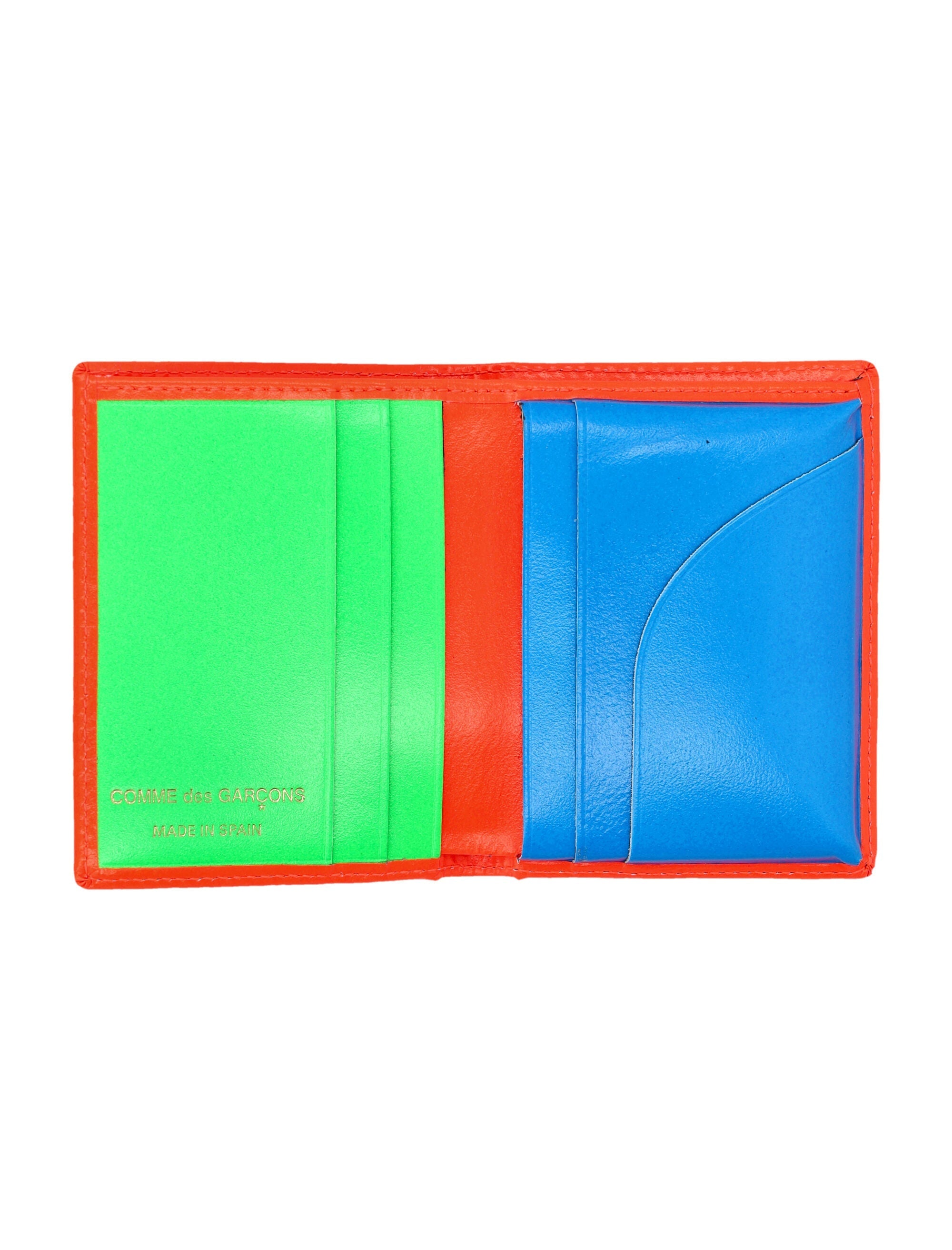 COMME DES GARÇONS WALLET Mini Bifold Leather Cardholder