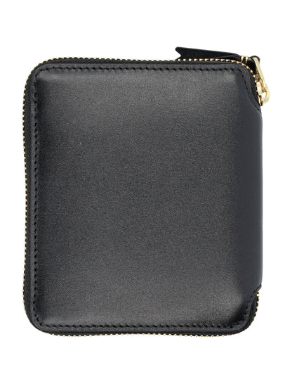 COMME DES GARÇONS WALLET Mini Zip-Around Vertical Wallet