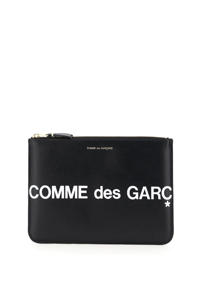COMME DES GARÇONS PLAY Statement Wallet with Bold Logo - Huge Size