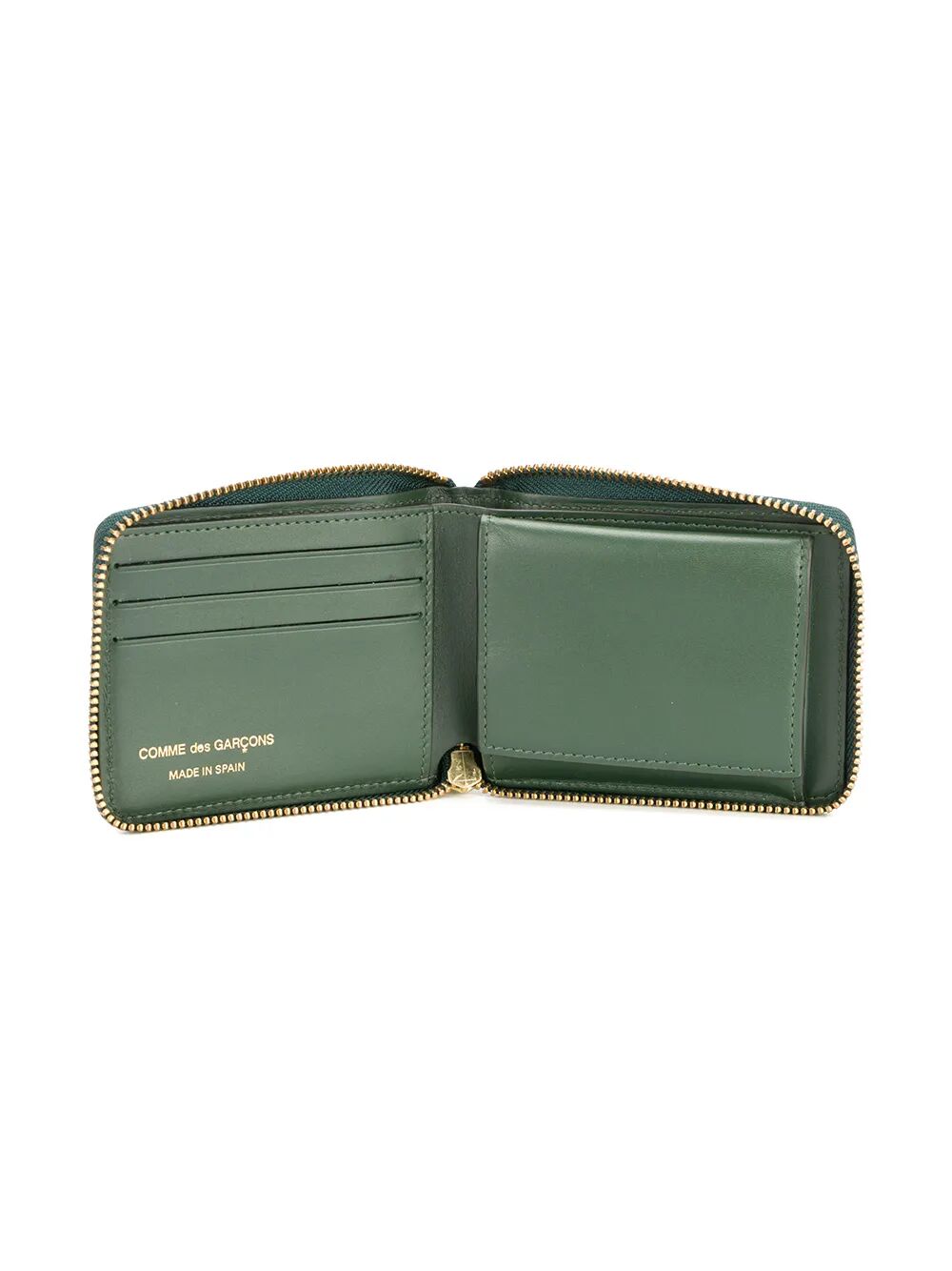COMME DES GARÇONS WALLET Classic Mini Leather Wallet 110x85 MM