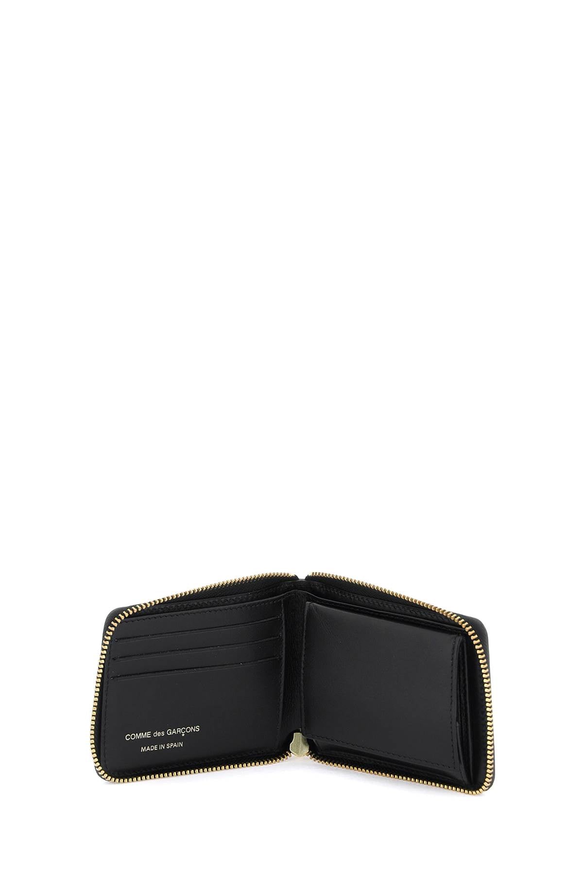 COMME DES GARÇONS WALLET Polka-Dot Leather Wallet - 11 cm x 8.5 cm