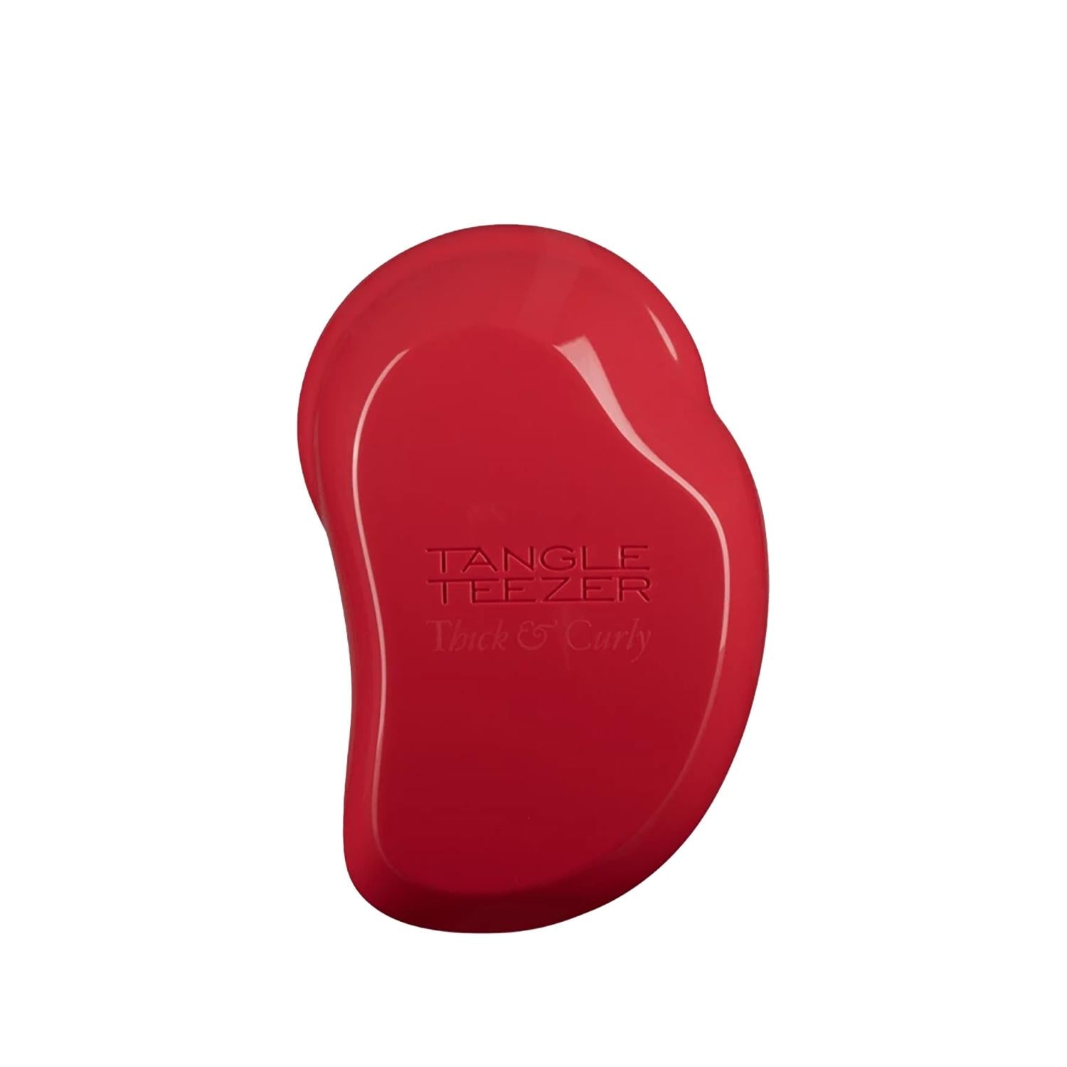 Tangle Teezer The Original Thick &amp; Curly Hair Brush - Salsa Red Detangling Brush for Curly Hair