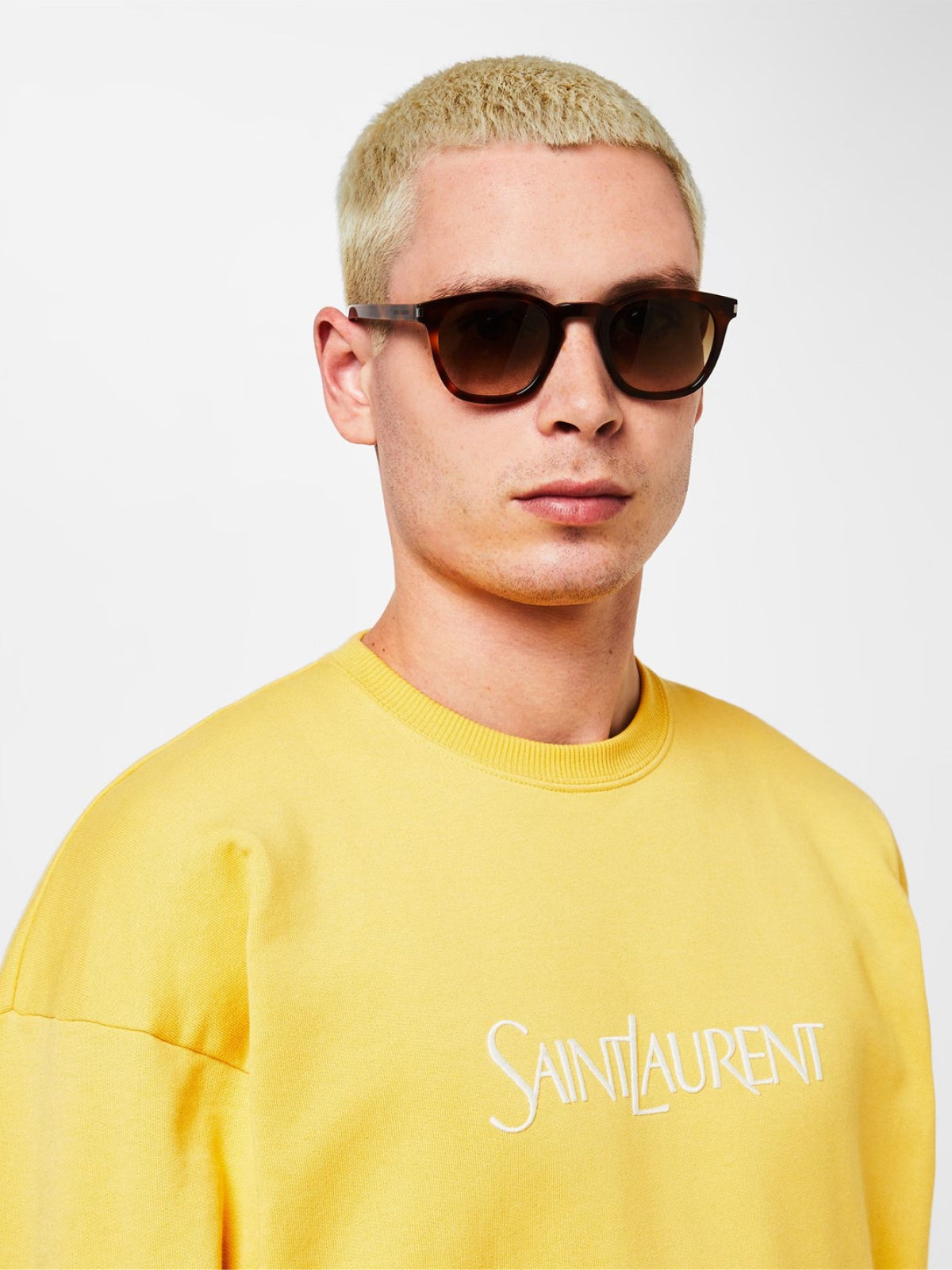 SAINT LAURENT SL28 Logo Sunglasses - 49mm Lenses