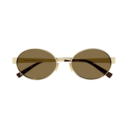 SAINT LAURENT Elegant Metal Frame Sunglasses for Women