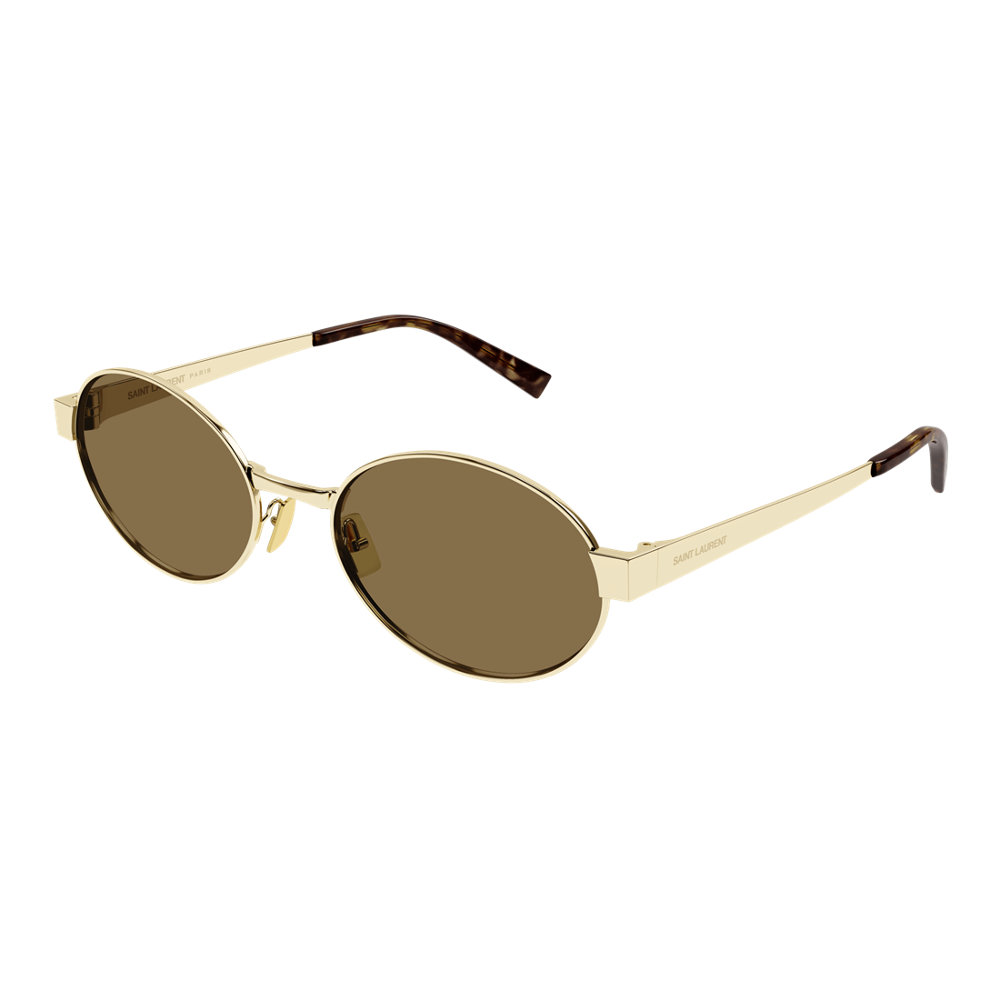 SAINT LAURENT Elegant Metal Frame Sunglasses for Women
