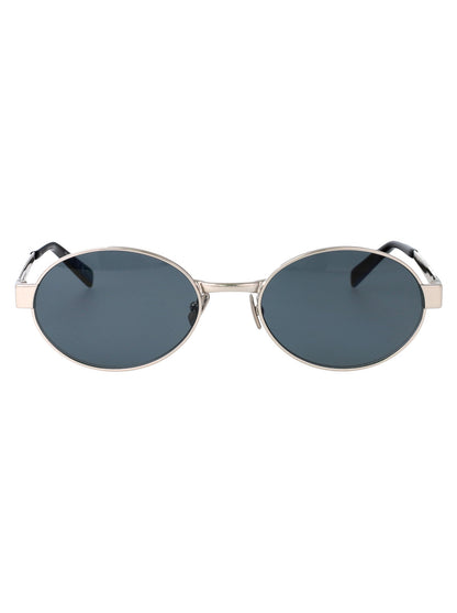 SAINT LAURENT Elegant Metal Sunglasses for Women