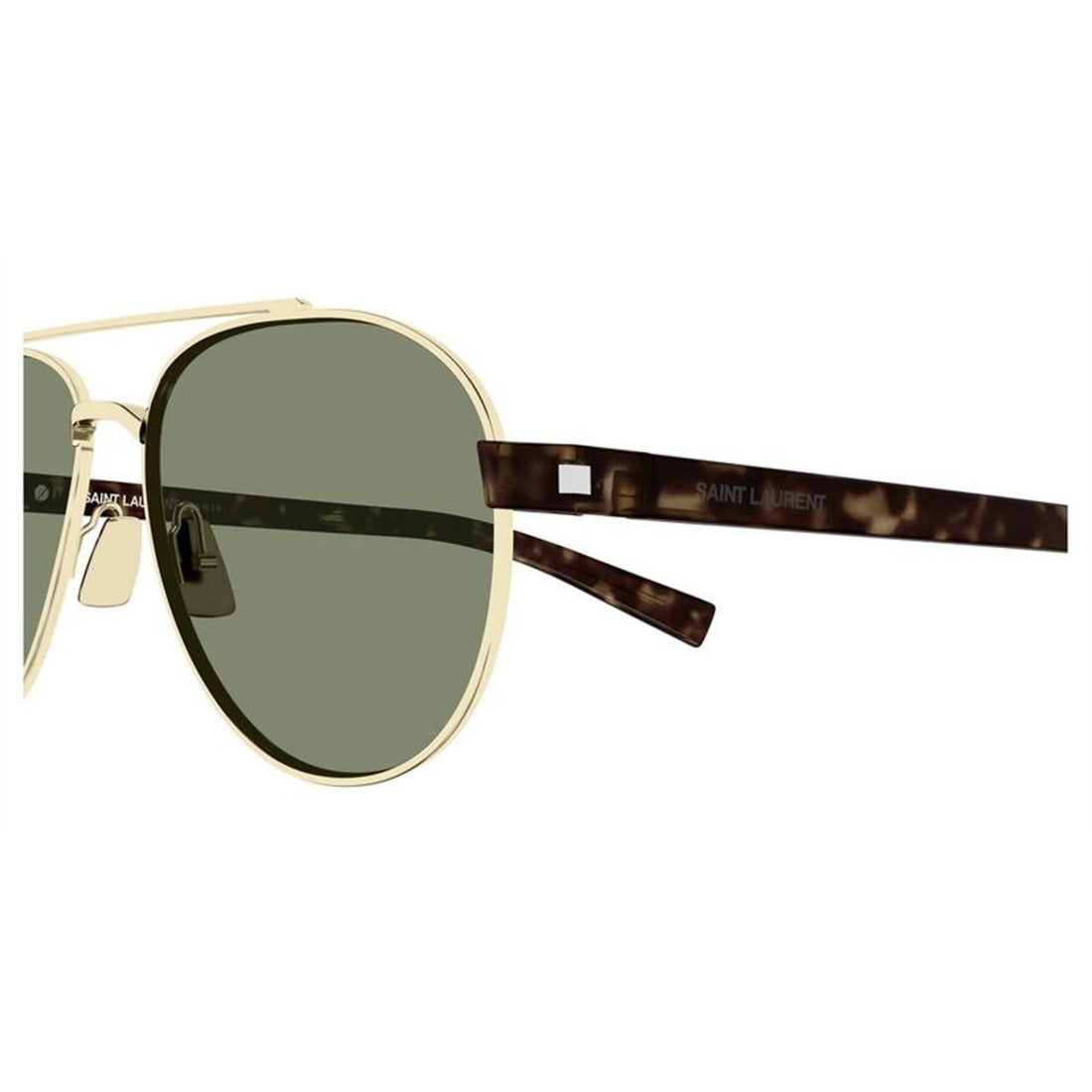 SAINT LAURENT Sleek Metal Frame Sunglasses for Men