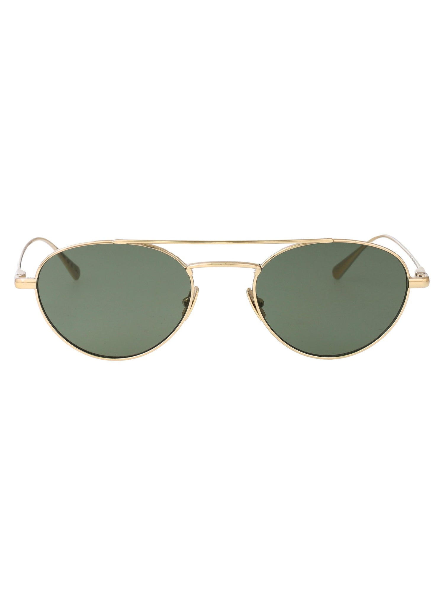 SAINT LAURENT Chic Metal Frame Sunglasses for Women