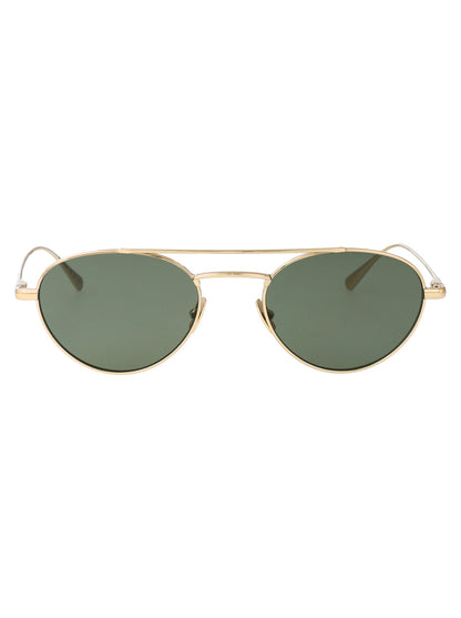 SAINT LAURENT Chic Metal Frame Sunglasses for Women