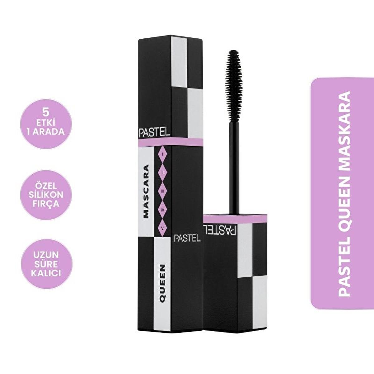 Pastel Queen Long-Lasting, Nourishing Mascara for Volumized &amp; Lifted Lashes