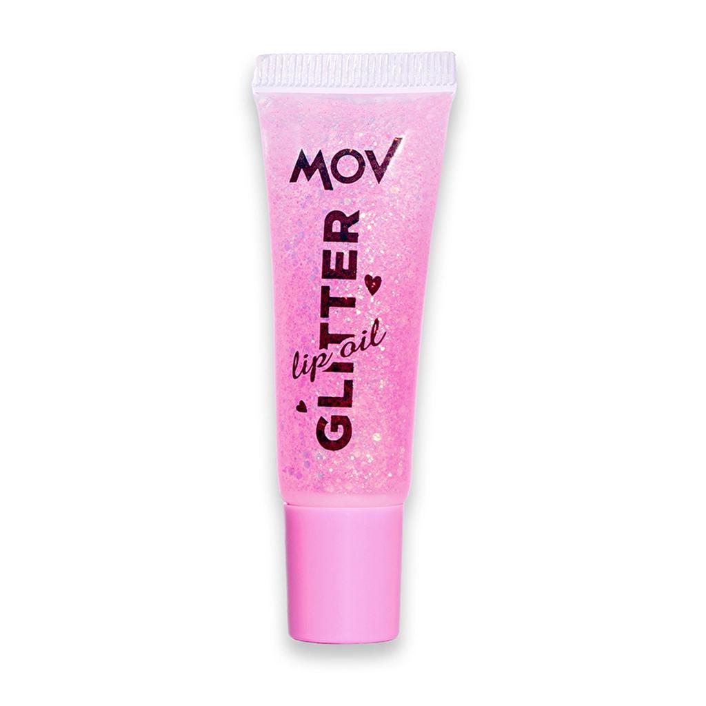 Mov Glitter Lip Oil No:02 Shimmering Pink 6ml