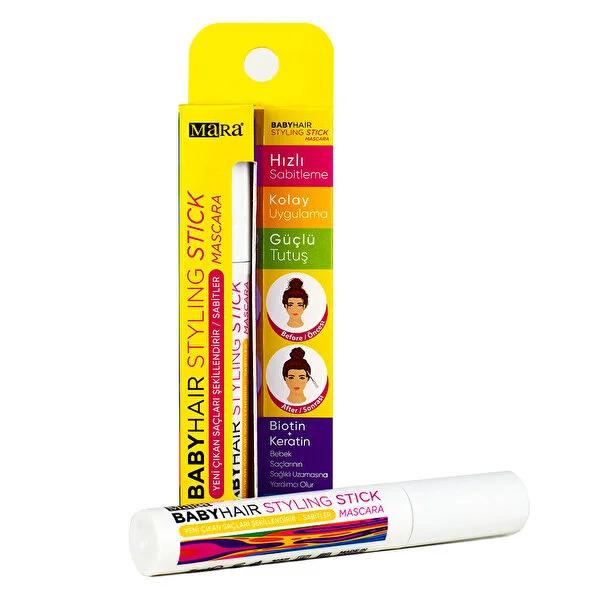 Mara Hair Styling Stick - Tame Flyaways, Add Definition, Portable Hair Finishing Wax Stick 70ml