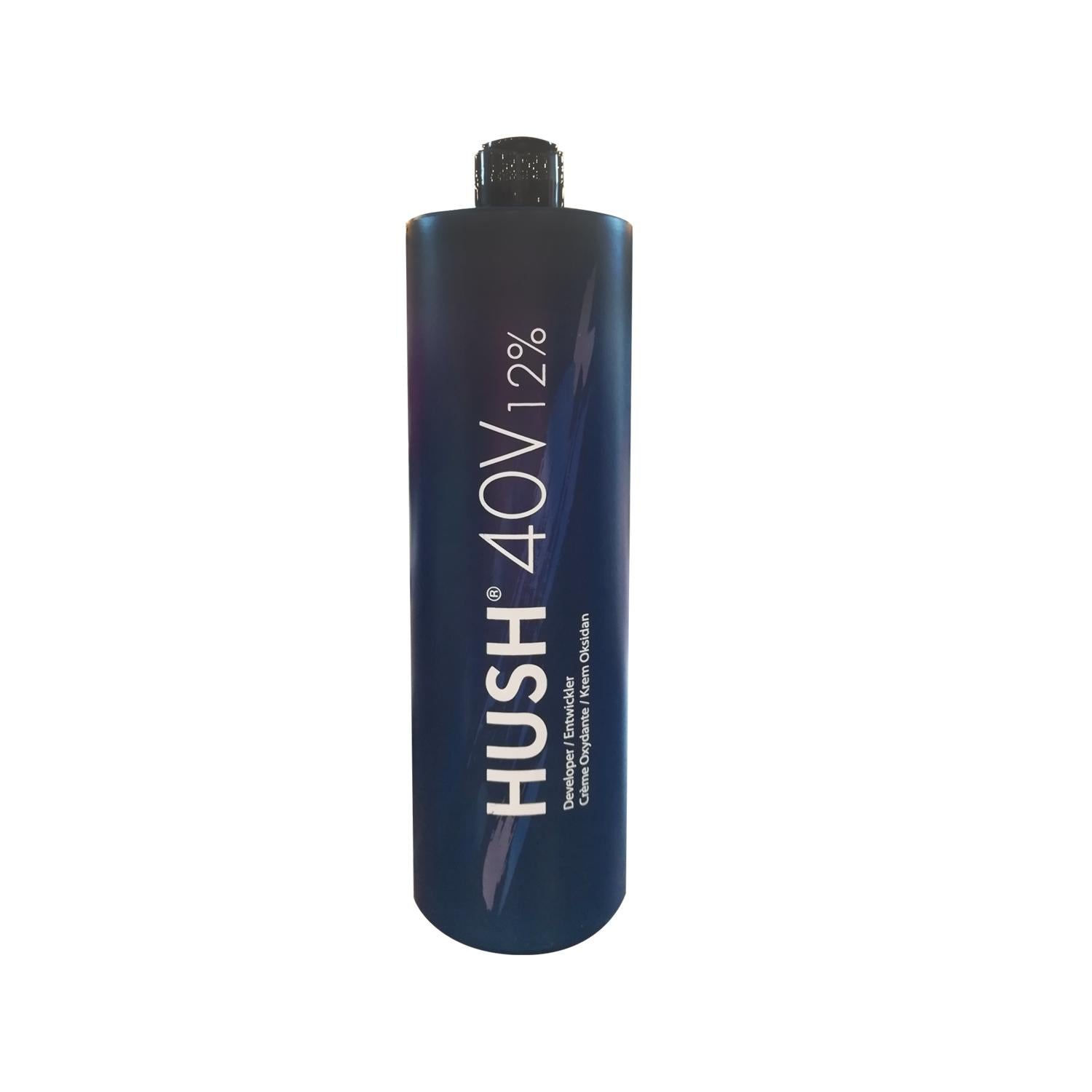 Hush 12% 40 Vol. Hair Bleach &amp; Oxidizing Cream - Effective Hair Lightening Solution, 1000ml