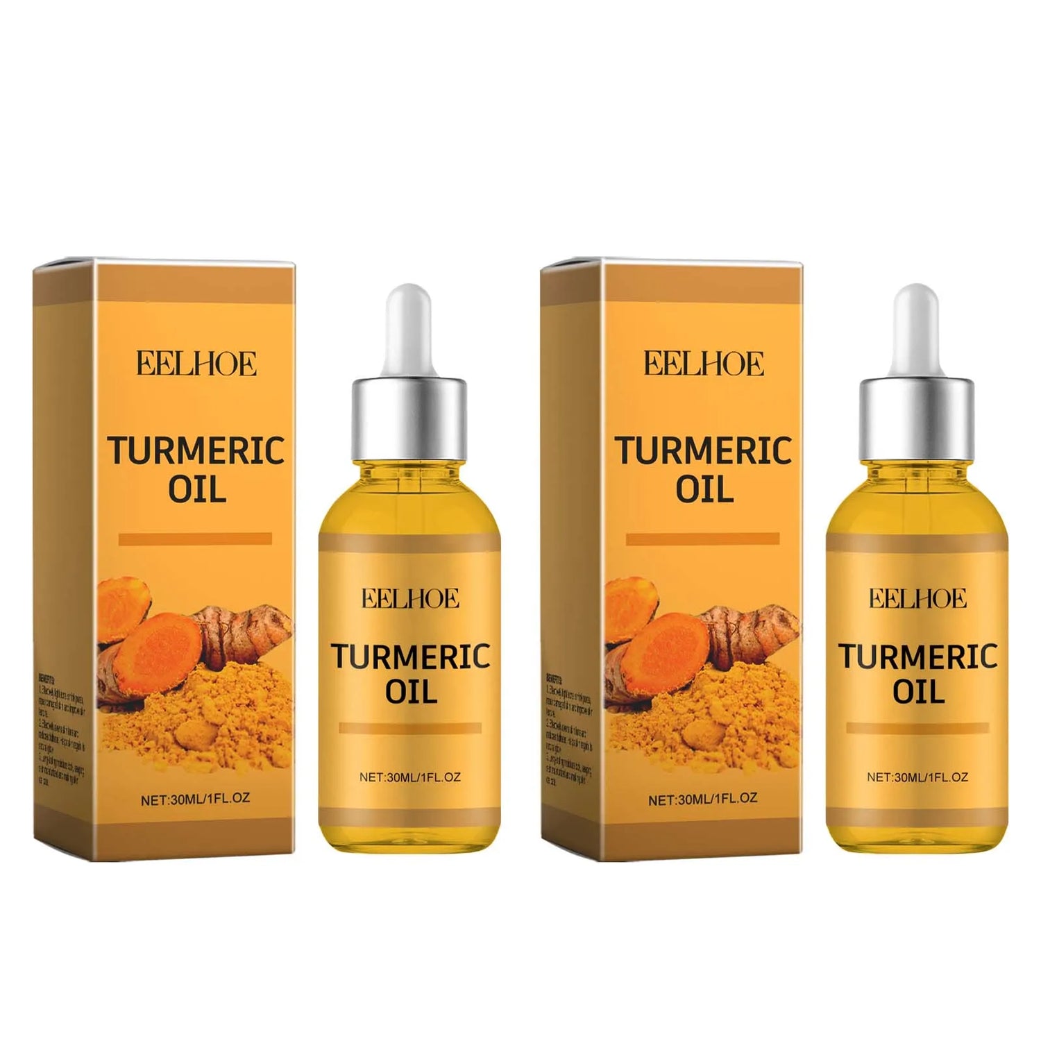 Turmeric Facial Oil Lightening Face Moisturizing &amp; Skin Repair Smooth Deep Moisturizing Brightening Skin Care Essence Oil