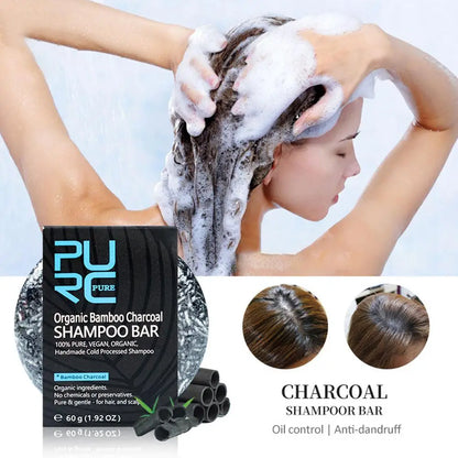 Platycladus Orientalis Shampoo Bar Natural Herbal Soap For Hair Loss Controls Oil Strengthens Root Shampoo Soap Hair Accessories
