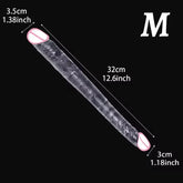 Double Headed Realistic Dildo Long Penis Double Penetration Adult Sex Toys for G Spot Vagina Anal Sex Designed for Lesbian Women SHOPEZRA L.L.C.