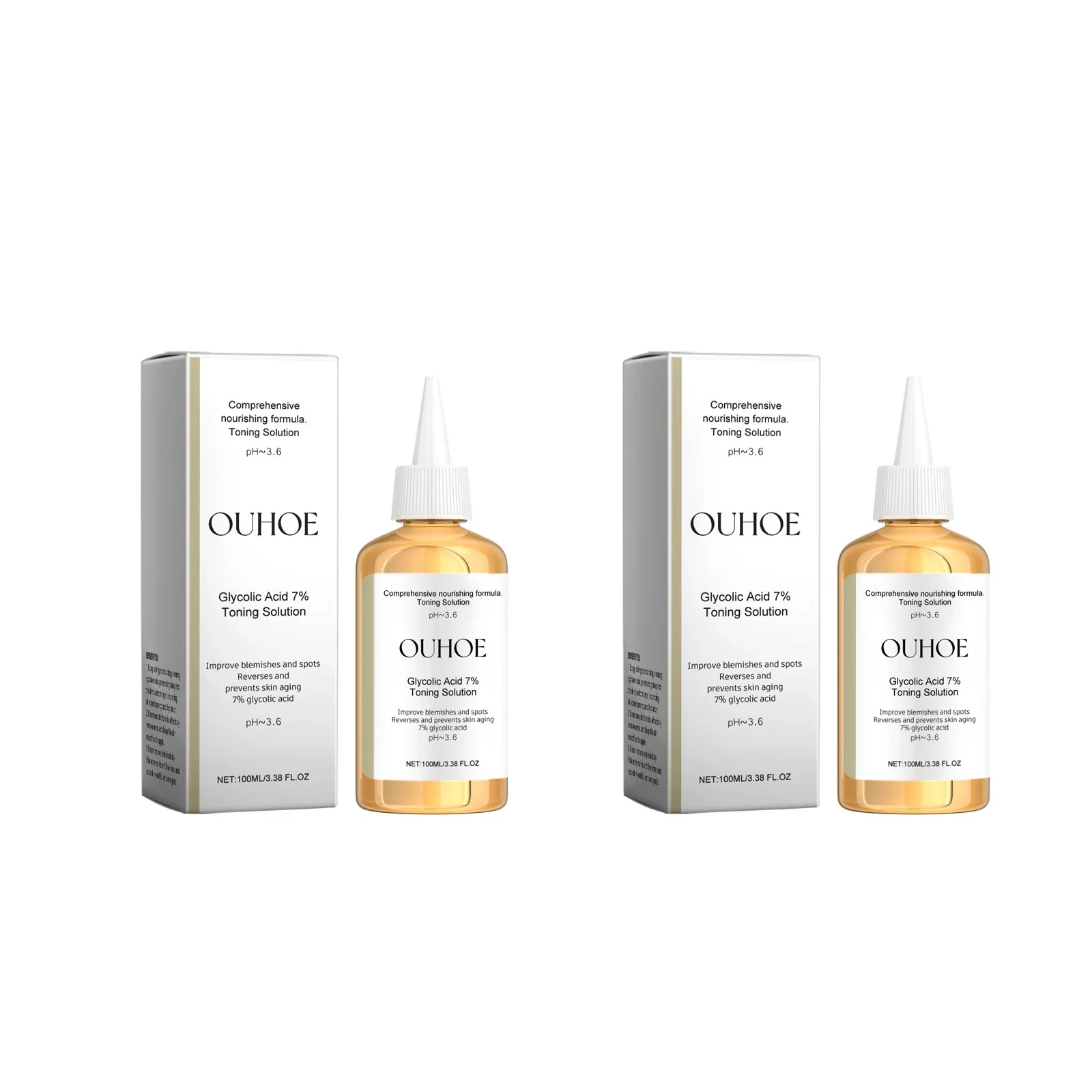 Glycolic Acid 7% Moisturizing Toner Remove Acne Improve Skin Condition Replenish Water Moisturize Skin Tender Skin&amp;Toner Essence