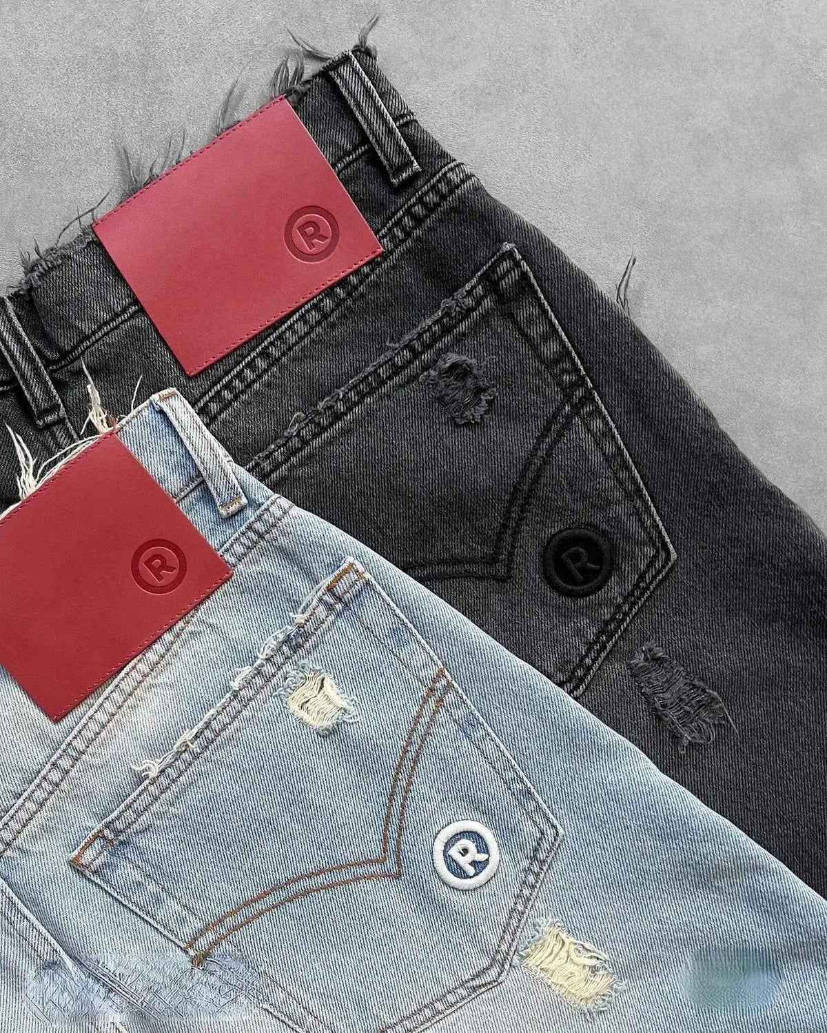 Y2k Black Punk Wash Baggy Work Shorts Men Women Summer Hip Hop Ripped Hole Denim Shorts Raw Edge Casual Jorts Streetwear by Dropshipman