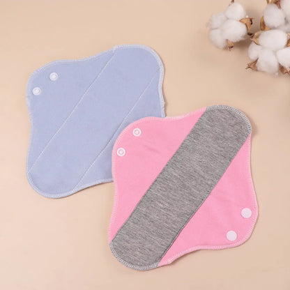 6Pcs Diaper Washable Menstrual Cloth Pads Reusable Graphene Sanitary Napkin Soft 23CM Nursing Pad for Women Pantyliner