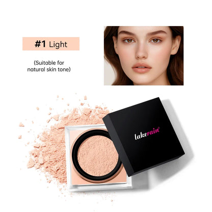 Waterproof Loose Baking&amp;Setting Powder Long Lasting Oil Control Matte Setting Powder Natural Brightening Face Cosmetics