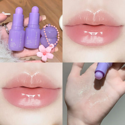 Hydrating Fruit Lip Balm Pendant, Tinted Moisturizing Lip Care for Fall &amp; Winter, Prevents Dry Cracking, Refreshing Fruit Flavor