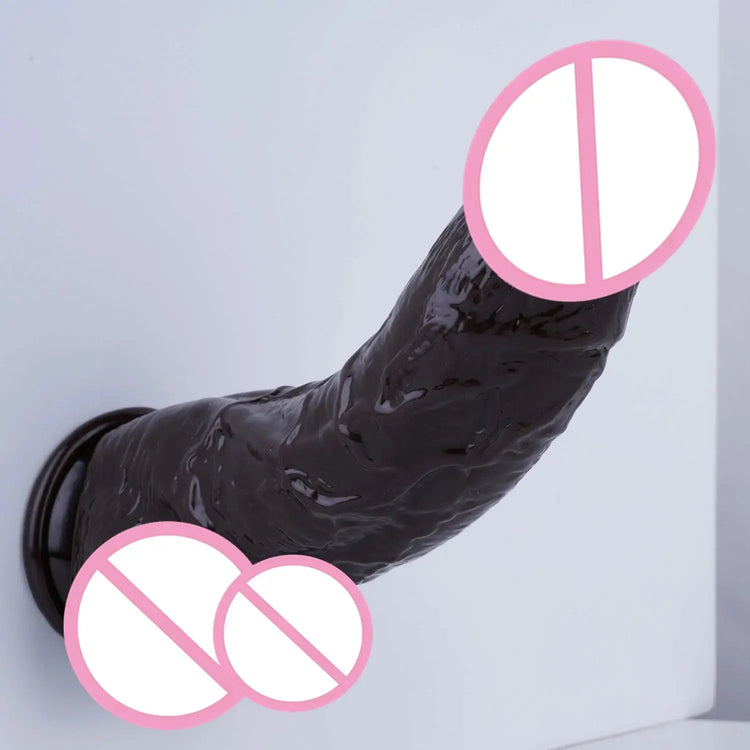 Realistic Huge Dildo Penis with Suction Cup | Anal G-Spot Masturbator Rubber Cock Gode, Adult Sex Toys for Women Men Gay Toy SHOPEZRA L.L.C.