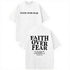BANGELY Faith Over Fear Shirt Men Graphic Shirts Oversized Workout Gym Jesus Christian Religious Tees Fashion Short Sleeve Tops SHOPEZRA L.L.C.