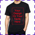 Customized Tee Shirt Your Text Here Premium Cotton Comfortable Men Tshirt Bigger Size O Neck Fashion Perfect Gift summer tees SHOPEZRA L.L.C.