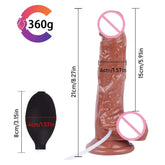 Squirting Dildo Sex Toys for Women Realistic Ejaculating Penis Female Masturbator Soft Silicone With Suction Cup Big Dick Adult SHOPEZRA L.L.C.