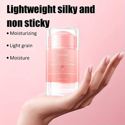 LGRAMER Peach Hand and Foot Cream  Deeply moisturizes and nourishes the skin of the feet, gentle and non-irritating / anti-crack