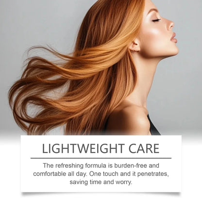 Smoothing Hair Serum - Gentle Hydrating Formula for Frizz-Free, Lightweight &amp; Refreshing Scalp-Safe Daily Hair Care