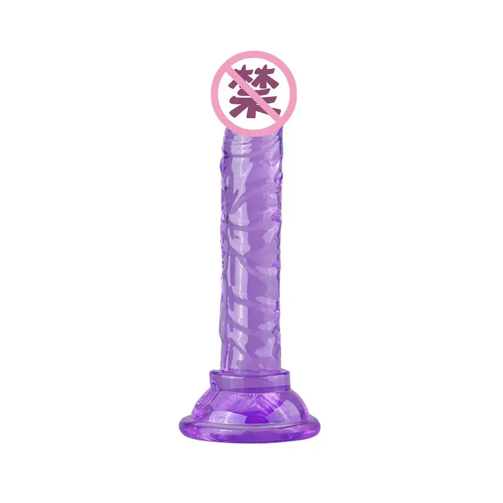 Female Masturbator Silicone Dildo with Suction Cup Realistic Dick Insertion G-Spot Orgasm Gay Anal Butt Plug BDSM Sex Toy SHOPEZRA L.L.C.