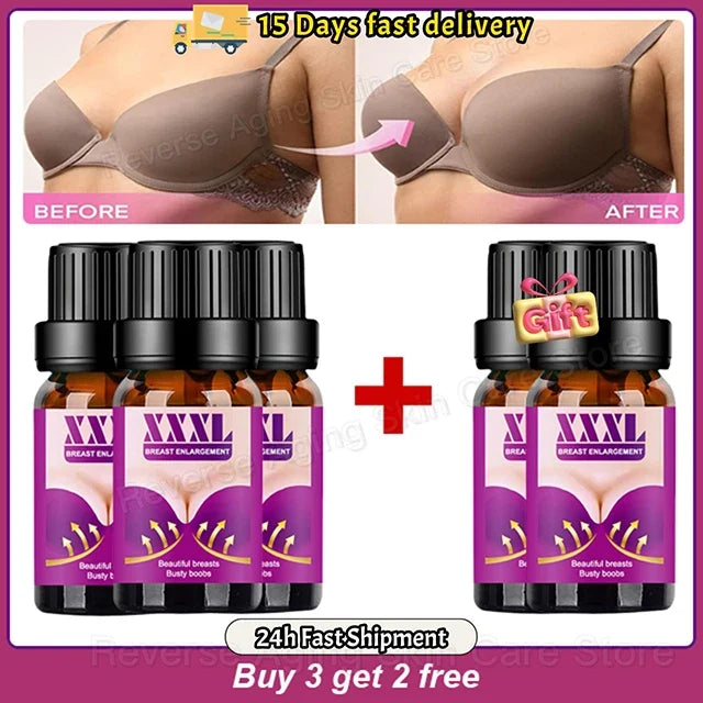 Breast Enlargement Essential Oil Frming Enhancement Breast Enlarge Big Bust Enlarging Bigger Chest Massage Prevents Sagging Care