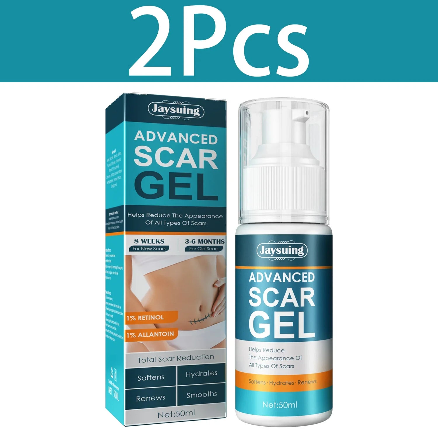 Skin Care Cream Scars Repair Gel Face Body Lotion Smoothing Hydrating Stretch Marks Cream Post Surgery Scar Care Gel Moisturize